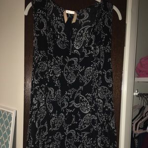 Black Paisley Dress